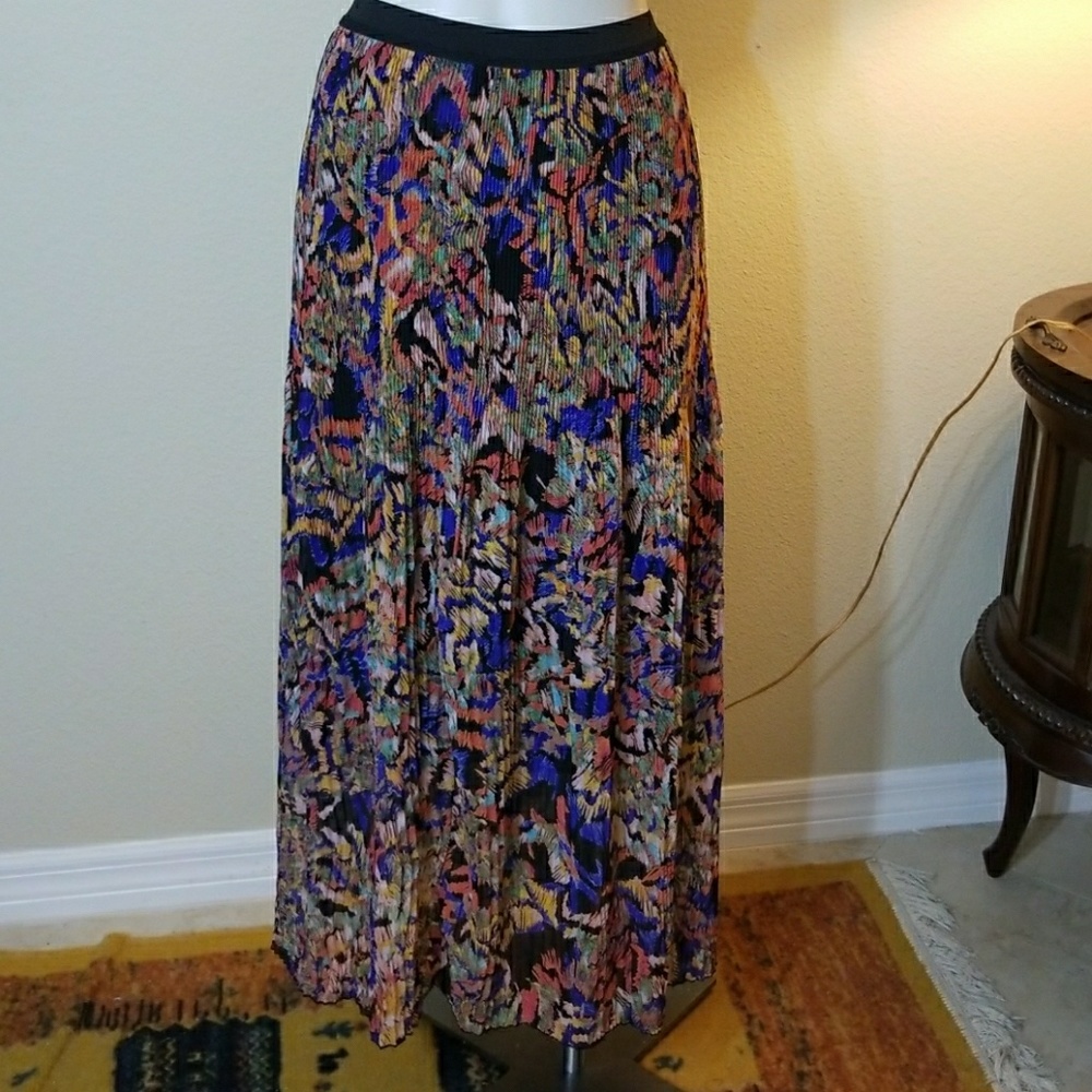 New Directions colorful long skirts size S